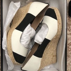 J. Crew Seville stripe espadrilles